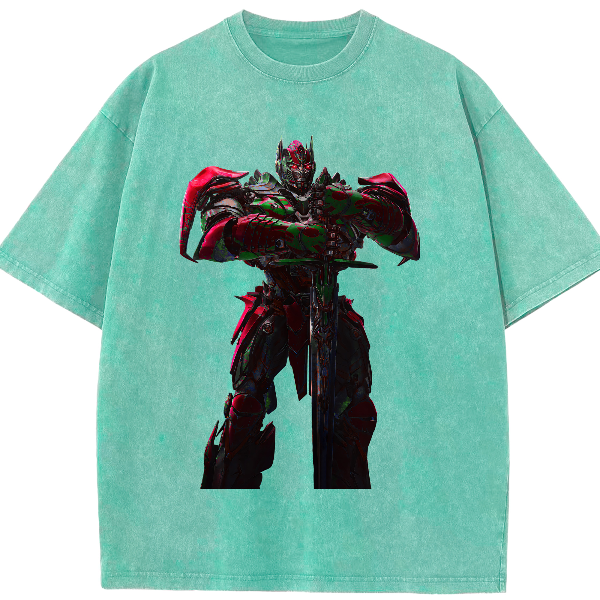（画像用） Transformers トランスフォーマー 綿100% ヴィンテージ風 半袖Tシャツ（フロントプリント）